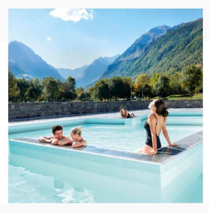 Appartement 4-6 Pers Proche Centre Village Saint-Lary-Soulan Eksteriør bilde